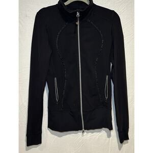 Lululemon Women's Nice Asana Jacket In Black Size US 6